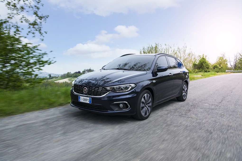 2017 Fiat Tipo Station Wagon On The Road