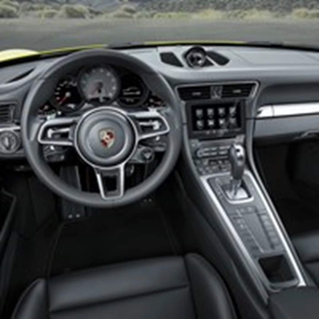Porsche 911 Carrera 4S Interior