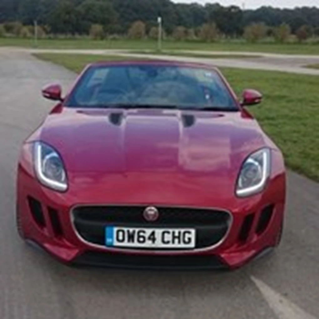 Jaguar F-Type Convertible Front