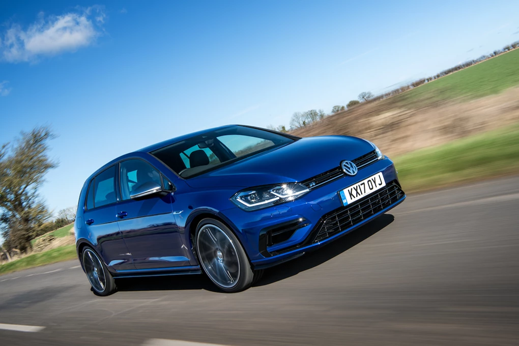 2017 Volkswagen Golf R hot hatchback