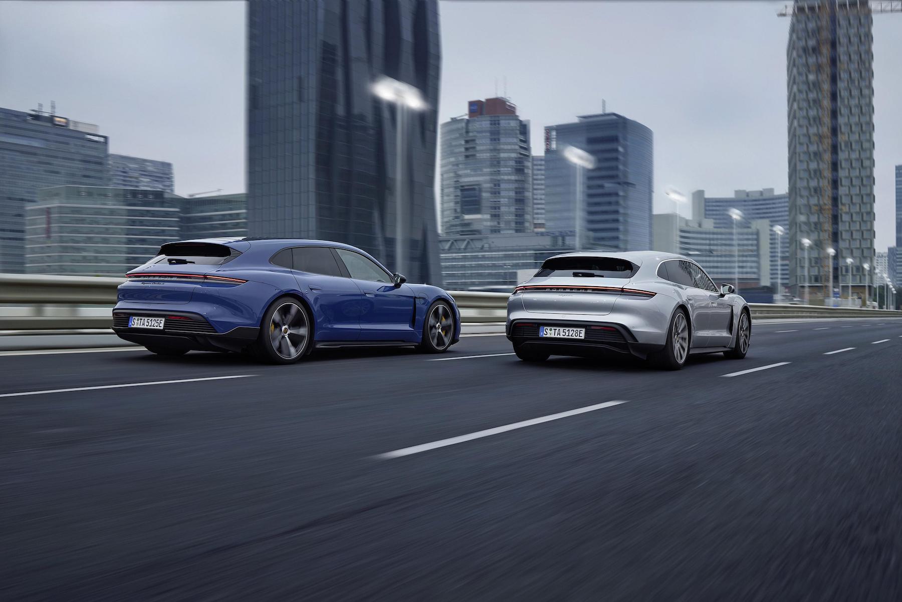 Porsche expands electric Taycan line-up with new Sport Turismo bodystyle 