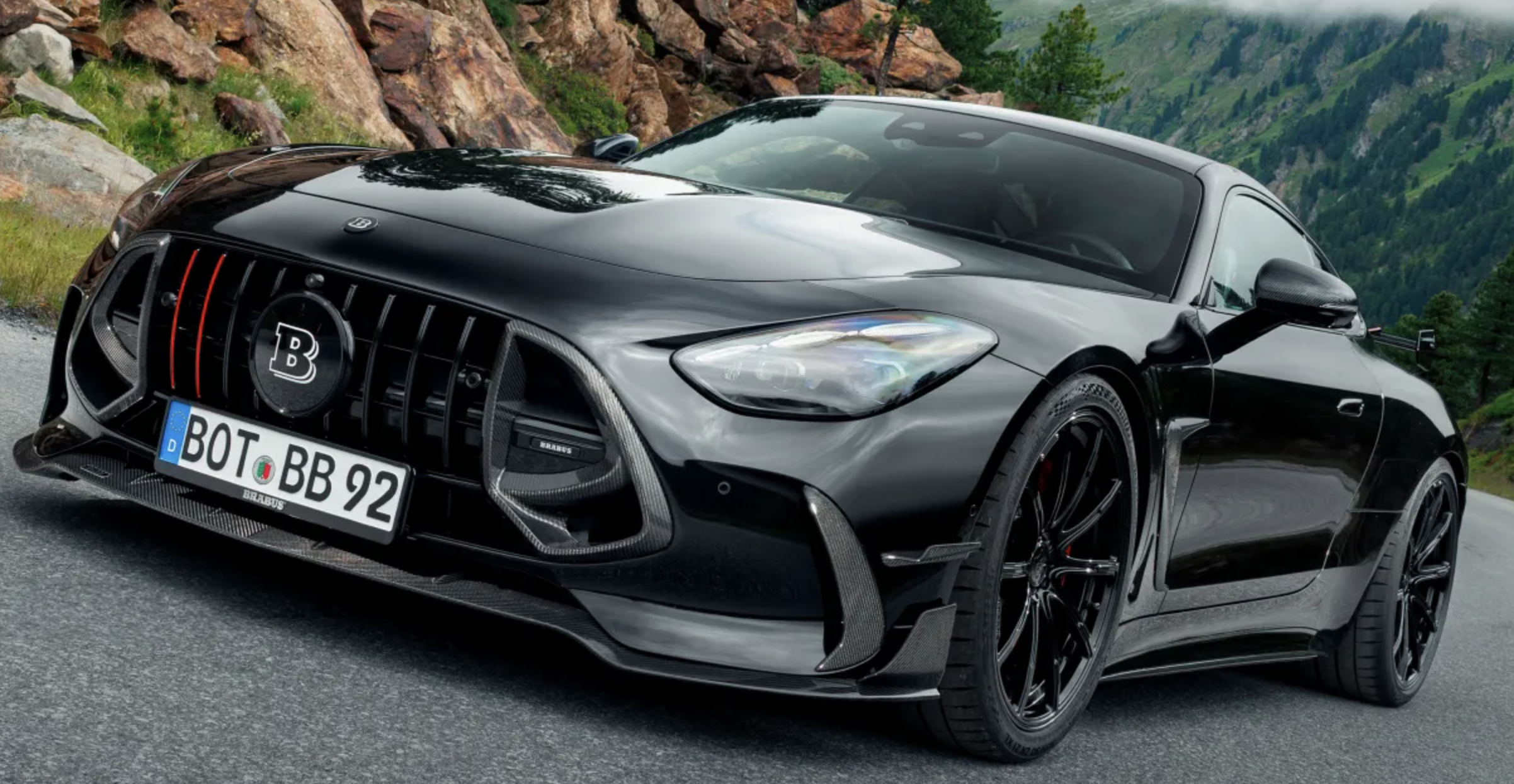 Brabus 1000: The 1,000hp AMG GT Hybrid Monster 